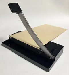 【新品】ライオン事務器 裁断器 No.305 黒 ペーパーカッター レトロのサムネイル