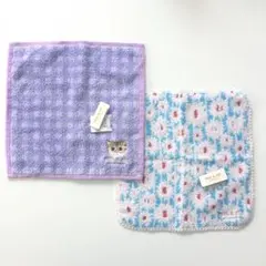 新品未使用　PAUL & JOE タオルハンカチ２枚セット