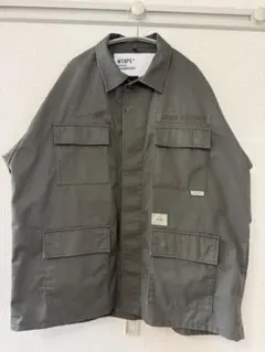 WTAPS ミリタリージャケット カーキ サイズ2のサムネイル