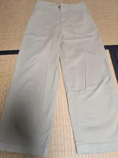 anyFAM ベージュ ワイドパンツ サイズ2