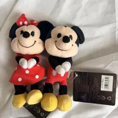 Disney nuimos ぬいもーず　ミッキー ミニー ぬいぐるみ セット