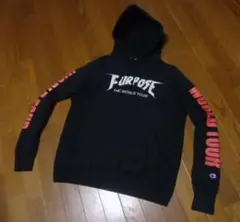 M/ジャスティンビーバー/チャンピオンChampion/パーカー/ブラック黒