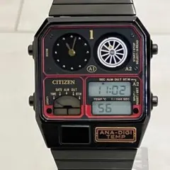【限定】希少 CITIZEN 鉄道開業150周年記念 アナデジテンプ 1号機関車のサムネイル