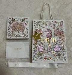 Dior ディオール 限定ショッパー ボックス チャーム付きセット ホリデー