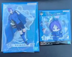 一番くじ　ブルーロック　アクリルスタンド　　　　　ラバーチャーム　御影　玲王