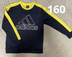 adidas ネイビー イエロー トレーナー