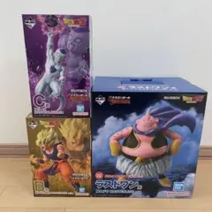 一番くじ ドラゴンボール BCラストワン賞 3点 悟空 フリーザ ブウ