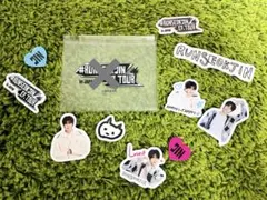 BTS ジン RUNSEOKJIN ステッカー　タリョラ 日本限定