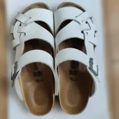 BIRKENSTOCK サンダル ホワイト　ピサ　 37サイズのサムネイル