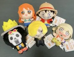 ONE PIECE ちびぐるみ 麦わらの一味vol.1 全5種 コンプ - メルカリ