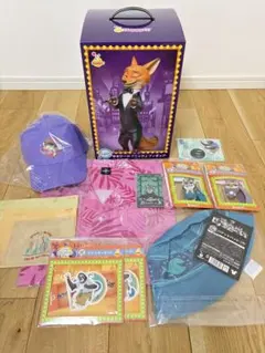 Happyくじ ズートピア2 ＊ラストワン賞 ニック&BCDF賞付き11点セット