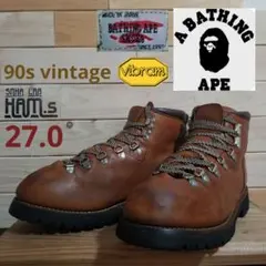 美品　90s APE マウンテンブーツ　27.0 ムラジュン着　初期名作のサムネイル