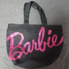 Barbie スパンコールロゴ トートバッグ