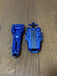 ベイブレードX 限定　ストリングランチャー&グリップ　青