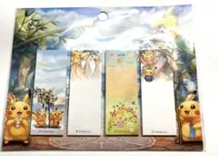 ポケモンセンタートウホク　ふせんセット　限定　七夕 仙台 付箋