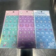 ハローキティ　タイルシール　サンリオ　3種類セット