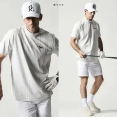 1PIU1UGUALE3 ゴルフ 白 新品 タグ付き 2025春 GRG453 2025春夏スタイリング特集 / 1PIU1UGUALE3 GOLF