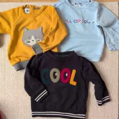 Petit Bateau ジャカディトレーナー 3点セット