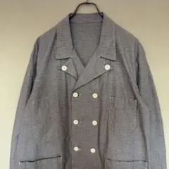 French Vintage 50s〜 フレンチ ダブルブレストコックジャケットのサムネイル