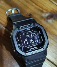 CASIO BABY-G タフソーラー電波腕時計 ブラック