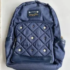 新品　メゾピアノジュニア  ボディバッグ　リュック　ネイビー