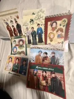 Mrs.GREEN APPLE クリアファイル　7種類X 各5枚＝25枚