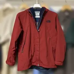 THE NORTH FACE・ナイロンジャケット・ナイロンパーカー・臙脂色・S