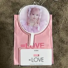 =LOVE 齋藤樹愛羅 ミニくじ ミニうちわ型アクリルスタンドキーホルダー