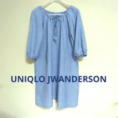 UNIQLO JWANDERSON 麻レーヨン ギャザーワンピース ♡