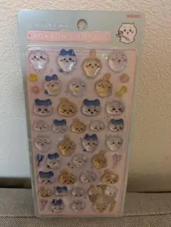 【国内正規品】ちいかわ ボンボンドロップシール　ちいかわハチワレウサギ　みんな