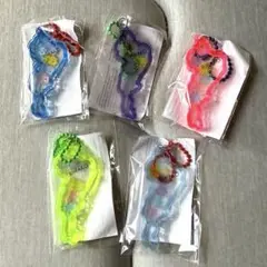 びわこキーホルダー　浅井　金平糖　5色コンプリートセット
