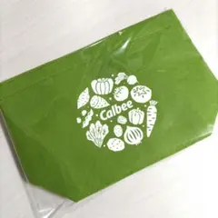 カルビー　オリジナル　エコフェルトミニバッグ　緑