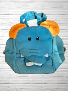 たべっ子どうぶつ ゾウ ブルー ショルダー バッグ 新品未使用