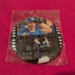 中日ドラゴンズ　山本泰寛　最終章　缶バッジ