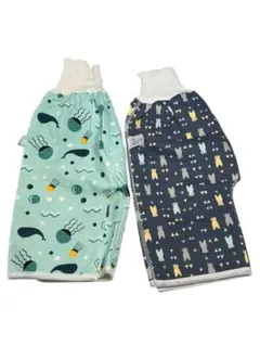 71539 おねしょパンツ クジラとクマのデザイン 2枚セット　未使用品