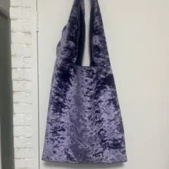 ベロア トートバッグ