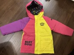 BABY DOLL リバーシブルアウター フード付き