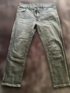 BEAMS グレー ストレートデニム Mサイズのサムネイル