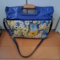 花柄テキスタイル 2WAY ショルダーバッグのサムネイル