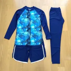 ASICS トレーニングウェア　セットアップ　ウィリアム・モリス　ブルー ASICS トレーニングウェア セットアップ ウィリアム・モリス ブルー