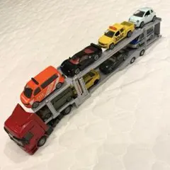 ボーネルンド siku ジク キャリアカー 車両運搬車 ミニカー8台付きセット