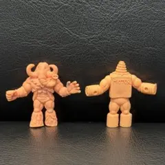当時物　キン消し　キンケシ　マンモスマン　モーターマン　王位　肌色　キン肉マン