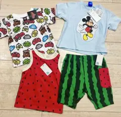 【新品未使用タグ付き】90cm 男の子　半袖