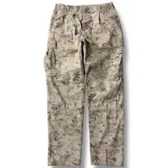USMC 米軍 海兵隊マーパットデザートカモ ダブルニー ミリタリーカーゴパンツのサムネイル