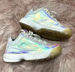 FILA ホログラフィックスニーカー