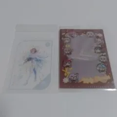 【送料込】にじさんじ 特典ミニクリアファイル&クリアカード 2点セット