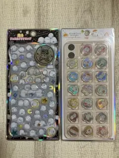 ☆*☆様 正規品　シマエナガ kira おはじきシール　ジュエルプチドロップシー