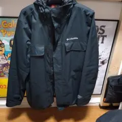 Columbia マウンテンパーカー L　zip in ブラック　コロンビア