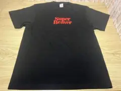 Super Beaver Tシャツ 黒／赤　ビーバーが可愛い