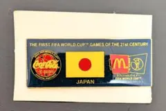 未開封】2001 FIFA コンフェデレーションカップピンバッジ4個セット 